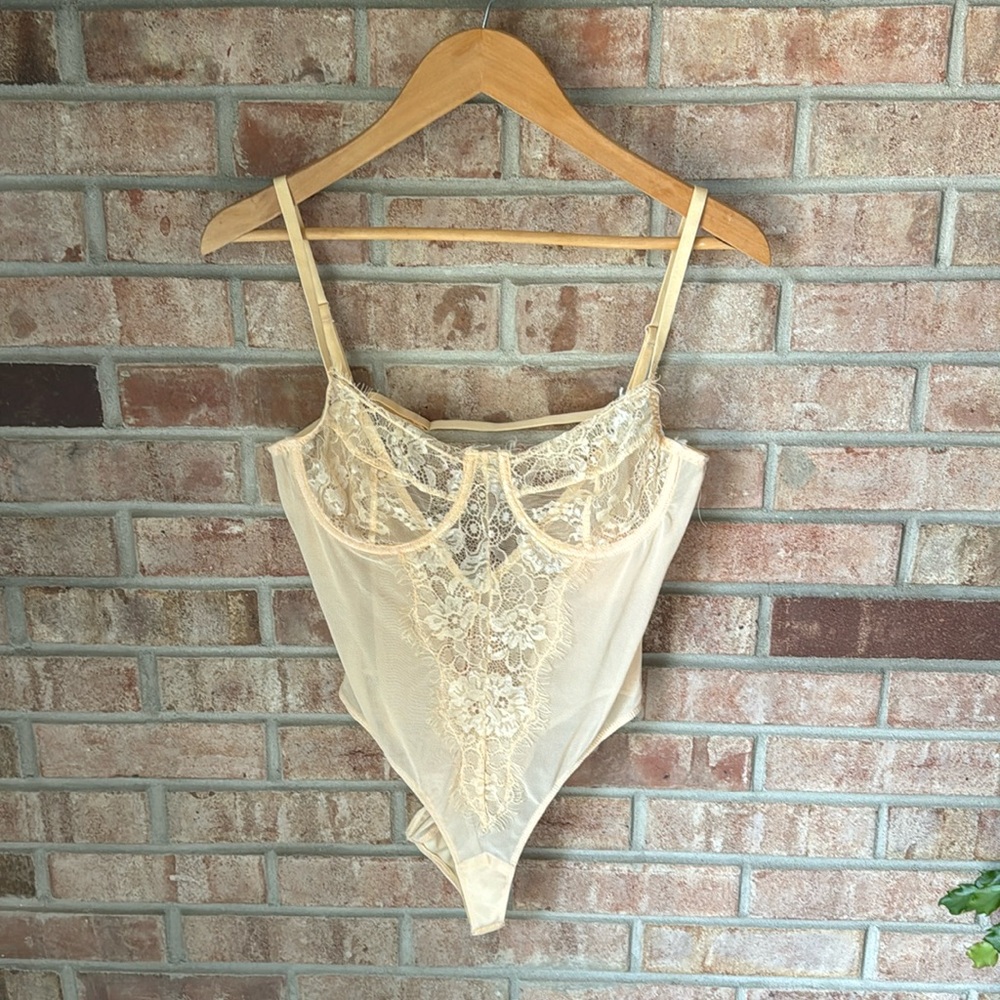 Wild Honey Brand New Lace Bodysuit
